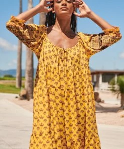 Jaase Blossom Midi Dress - Sunbeam Dresses