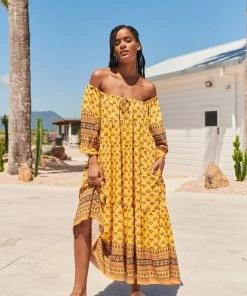 Jaase Blossom Midi Dress - Sunbeam Dresses