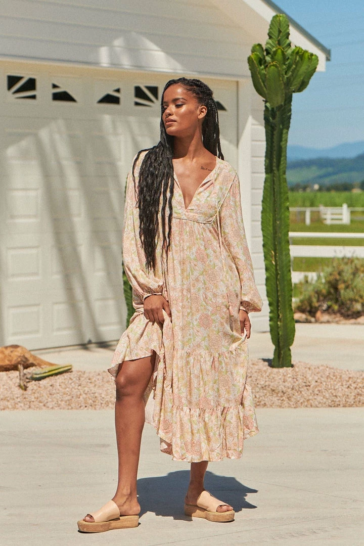 Jaase Liliana Midi Dress - Tigerlily 1 Jaase Liliana Midi Dress - Tigerlily