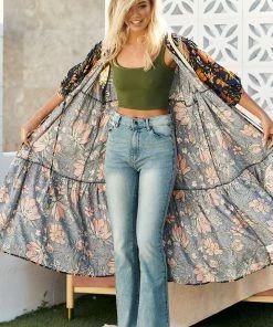 Jaase Wrap Dresses Louisiana Kimono - California Poppy 18 Jaase Wrap Dresses Louisiana Kimono - California Poppy