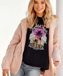 Jaase Maple Knit - Baby Pink