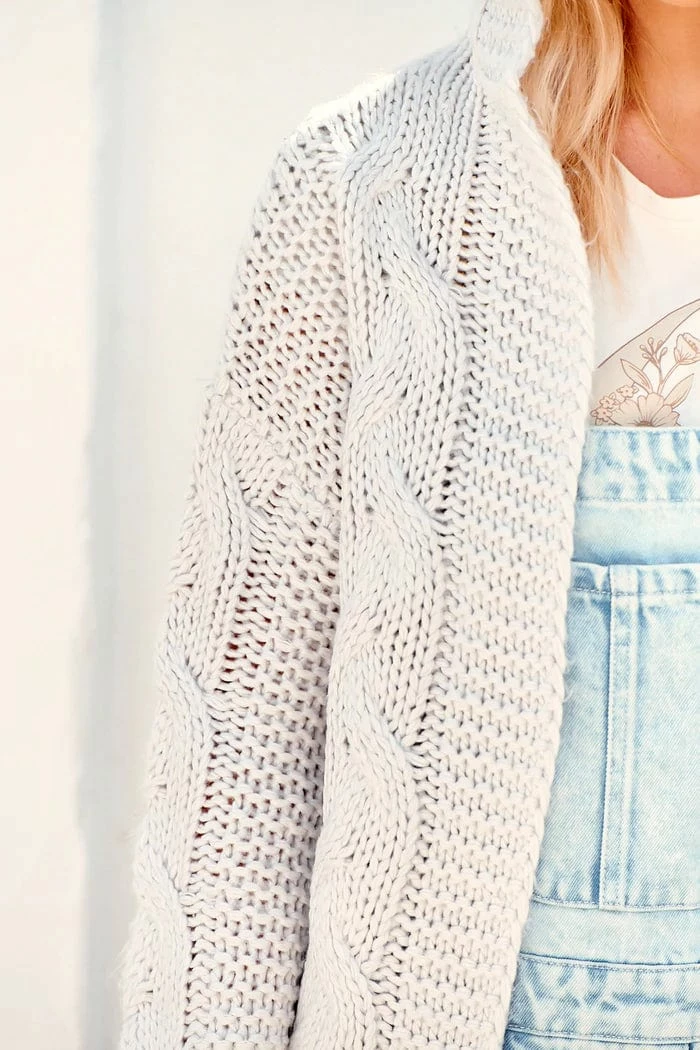 Jaase Maple Knit - Grey 5 Jaase Maple Knit - Grey