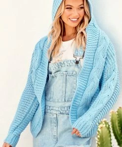 Jaase Maple Knit - Skye Blue