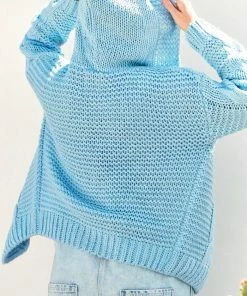 Jaase Maple Knit - Skye Blue