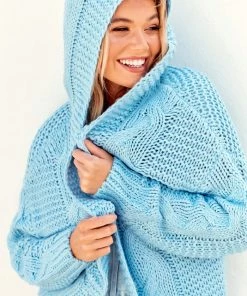 Jaase Maple Knit - Skye Blue