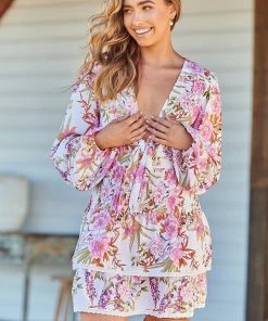 Jaase North Mini Dress - White Acadia Dresses 14 Jaase North Mini Dress - White Acadia Dresses