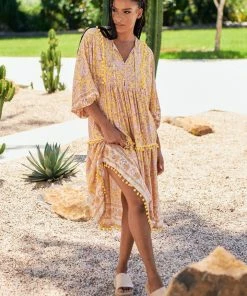 Jaase Palace Midi Dress - Elodie Dresses