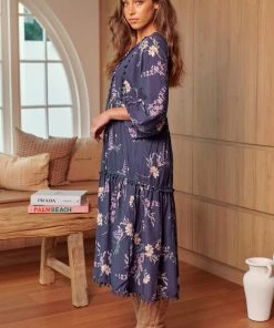 Jaase Palace Midi Dress - Tiana Dresses