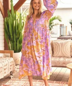 Jaase Dresses Penny Midi Dress - Lucia 23 Jaase Dresses Penny Midi Dress - Lucia