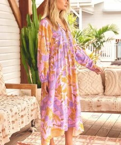 Jaase Dresses Penny Midi Dress - Lucia