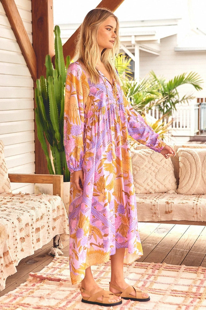 Jaase Dresses Penny Midi Dress - Lucia 2 Jaase Dresses Penny Midi Dress - Lucia