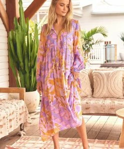 Jaase Dresses Penny Midi Dress - Lucia 16 Jaase Dresses Penny Midi Dress - Lucia