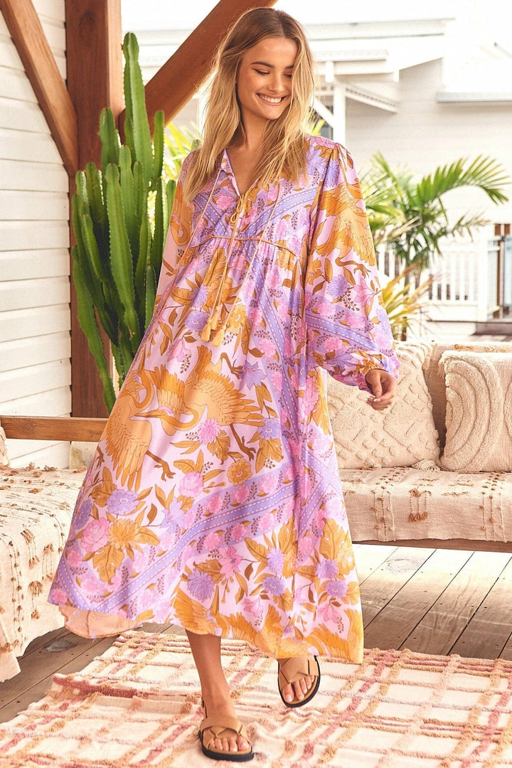 Jaase Dresses Penny Midi Dress - Lucia 6 Jaase Dresses Penny Midi Dress - Lucia