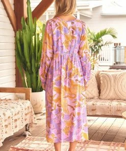 Jaase Dresses Penny Midi Dress - Lucia 19 Jaase Dresses Penny Midi Dress - Lucia