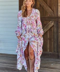 Jaase Rosalie Maxi Dress - White Acadia 23 Jaase Rosalie Maxi Dress - White Acadia