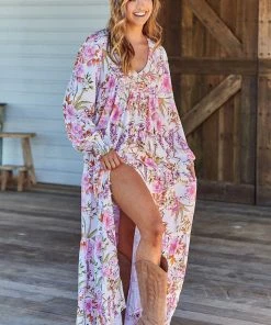 Jaase Rosalie Maxi Dress - White Acadia 16 Jaase Rosalie Maxi Dress - White Acadia