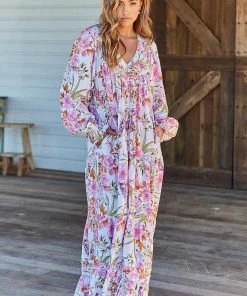 Jaase Rosalie Maxi Dress - White Acadia 17 Jaase Rosalie Maxi Dress - White Acadia