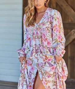 Jaase Rosalie Maxi Dress - White Acadia 19 Jaase Rosalie Maxi Dress - White Acadia