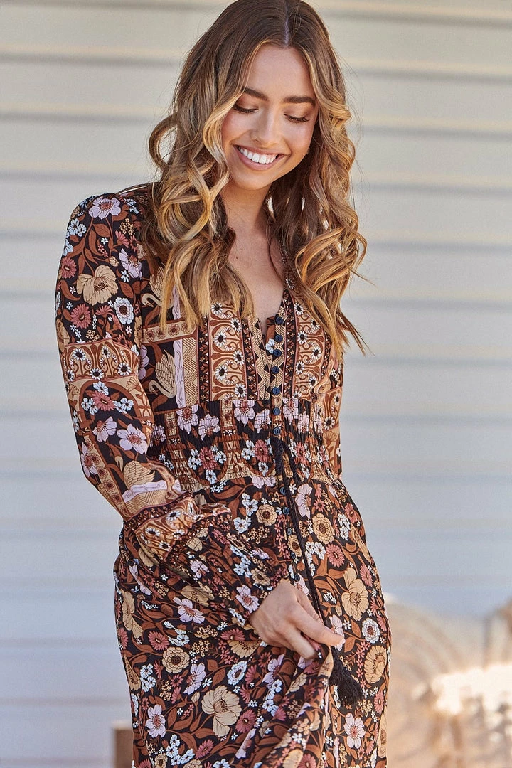 Jaase Sabrina Maxi Dress - Hennie 3 Jaase Sabrina Maxi Dress - Hennie