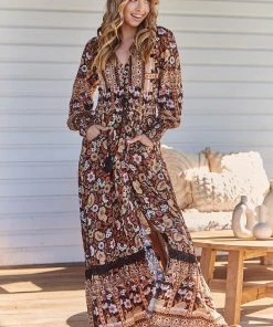 Jaase Sabrina Maxi Dress - Hennie 19 Jaase Sabrina Maxi Dress - Hennie