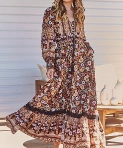 Jaase Sabrina Maxi Dress - Hennie 20 Jaase Sabrina Maxi Dress - Hennie