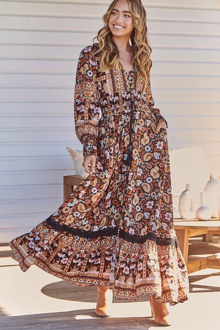 Jaase Sabrina Maxi Dress - Hennie 5 Jaase Sabrina Maxi Dress - Hennie