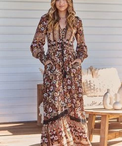 Jaase Sabrina Maxi Dress - Hennie 24 Jaase Sabrina Maxi Dress - Hennie