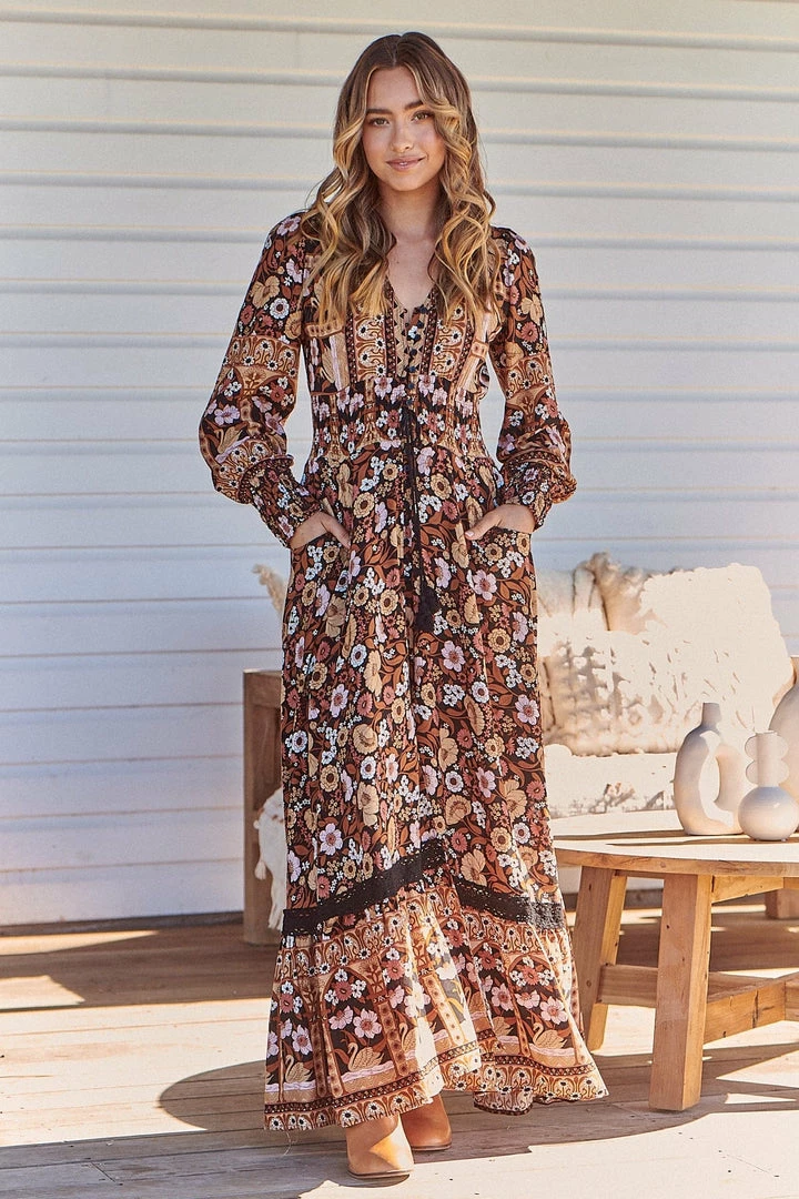 Jaase Sabrina Maxi Dress - Hennie 9 Jaase Sabrina Maxi Dress - Hennie