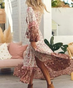 Jaase Dresses Teresa Maxi Dress - Flower Fields