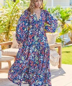 Jaase Dresses Teresa Maxi Dress - Carnation