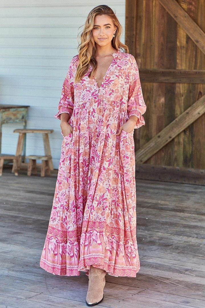 Jaase Tillie Maxi Dress - Leena Dresses 1 Jaase Tillie Maxi Dress - Leena Dresses