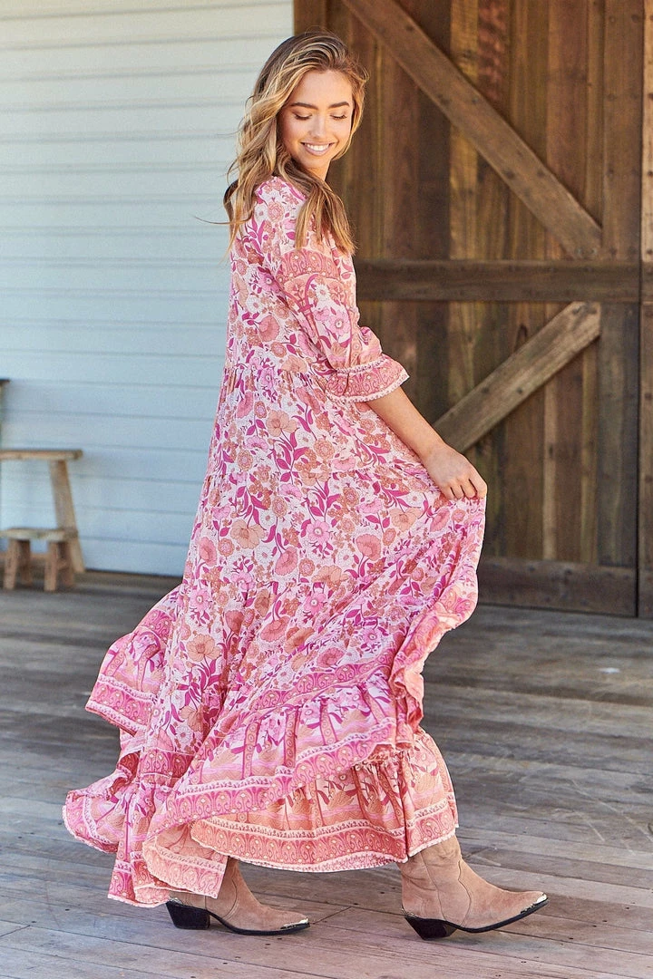 Jaase Tillie Maxi Dress - Leena Dresses 8 Jaase Tillie Maxi Dress - Leena Dresses