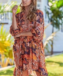 Jaase Dresses Zarina Mini Dress - Lantana