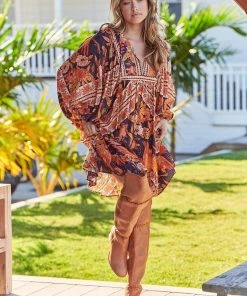 Jaase Dresses Zarina Mini Dress - Lantana