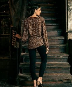 Tulle And Batiste Tops Kristen Blouse - Brunette - Preorder