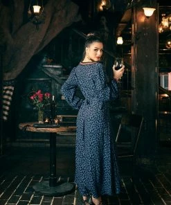 Tulle And Batiste Kristen Kaftan - Electric Blue - Preorder 5 Tulle And Batiste Kristen Kaftan - Electric Blue - Preorder