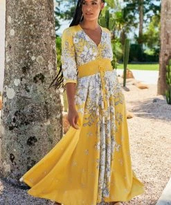 Jaase Indiana Maxi Dress - Calla Lily