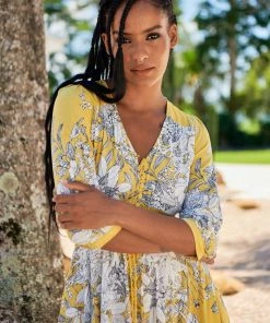 Jaase Indiana Maxi Dress - Calla Lily