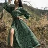 Tulle And Batiste Laura Maxi Dress - Emerald - Preorder Dresses