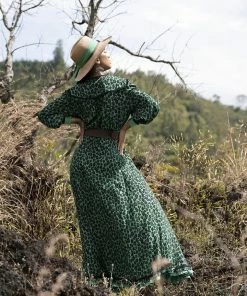 Tulle And Batiste Laura Maxi Dress - Emerald - Preorder Dresses