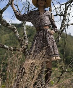 Tulle And Batiste Laura Playdress - Chesnut - Preorder Dresses