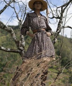 Tulle And Batiste Laura Playdress - Chesnut - Preorder Dresses