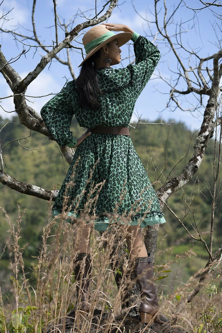 Tulle And Batiste Laura Playdress - Emerald - Preorder 2 Tulle And Batiste Laura Playdress - Emerald - Preorder