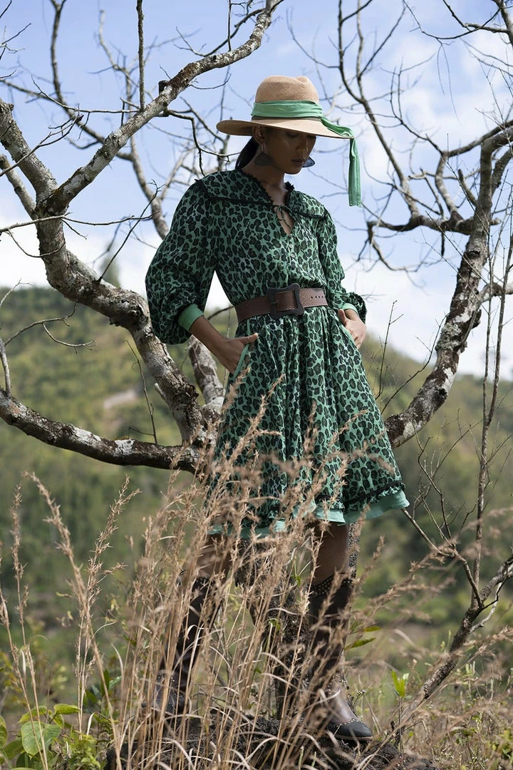 Tulle And Batiste Laura Playdress - Emerald - Preorder 4 Tulle And Batiste Laura Playdress - Emerald - Preorder