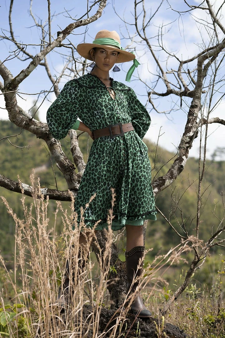 Tulle And Batiste Laura Playdress - Emerald - Preorder 5 Tulle And Batiste Laura Playdress - Emerald - Preorder