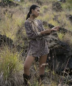 Tulle And Batiste Dresses Laura Shirt Dress - Chestnut - Preorder