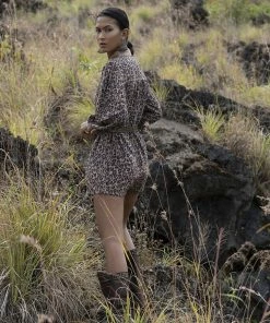 Tulle And Batiste Dresses Laura Shirt Dress - Chestnut - Preorder