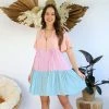 Lillie & Mia Aviana Dress - Pastel Multi Dresses