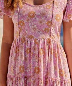 Jaase Dresses Cranberry Maxi Dress - Pink Flamingo Wonderland 12 Jaase Dresses Cranberry Maxi Dress - Pink Flamingo Wonderland