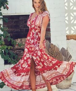 Jaase Dresses Romi Maxi Dress - Sugar Plum